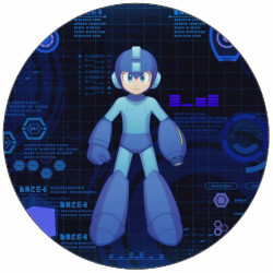 Mega Man essbares Papier 19,5 cm