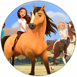 Essbares Papier weiße Orchidee 19,5 cm