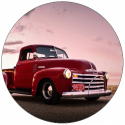 Essbares Papier retro pick up Chevrolet 19,5 cm