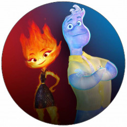 Essbares Papier Zwischen den Elementen Ember und Wade 19,5 cm