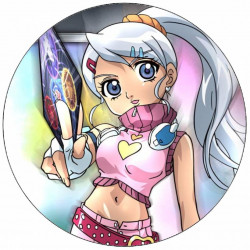 Bakugan Julie essbares Papier 19,5 cm