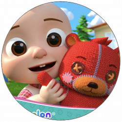 Cocomelon essbares Papier mit Teddybär 19,5 cm