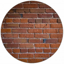 Essbares Papier Backstein Textur 19,5 cm