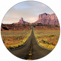 Essbares Papier Route 66 in USA 19,5 cm