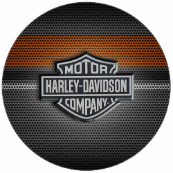 Essbares Papier Harley Davidson Logo 19,5 cm