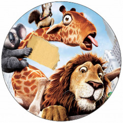 Essbares Papier Wildnis 19,5 cm