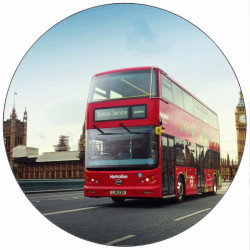 Doppeldecker-Esspapier 19,5 cm