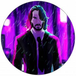 Essbares Papier John Wick Animation 19,5 cm