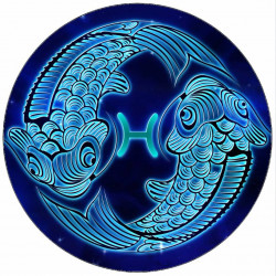 Essbares Papierfisch-Schild 19,5 cm