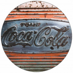 Essbares Papier Coca Cola Zeichen Jahrgang 19,5 cm