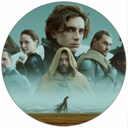 Essbares Papier Dünenfiguren 19,5 cm