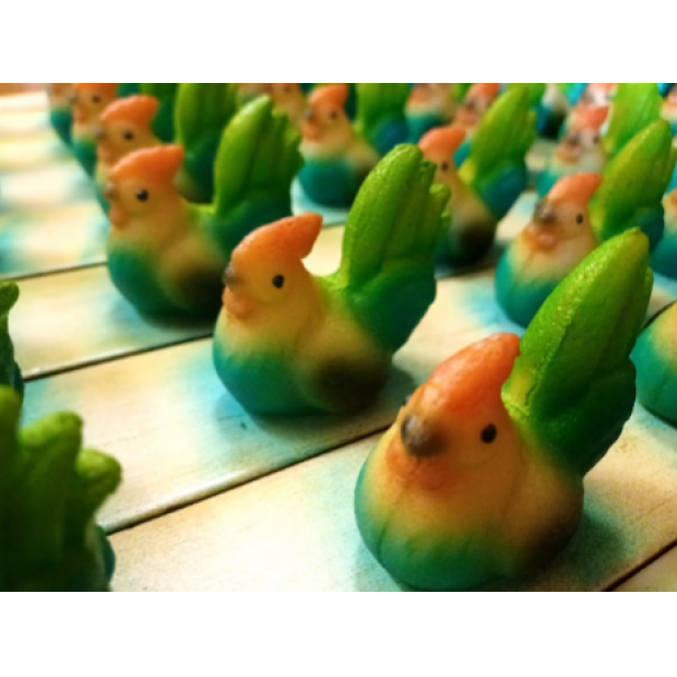 Marzipanküken Hennerfigur 5,5 x 5 cm, 40 g