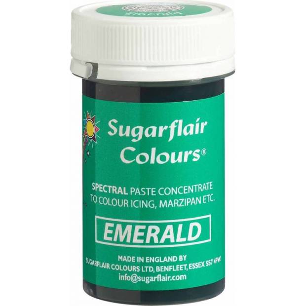 Emaillierte Gel-Farbe grün emerald 25 g