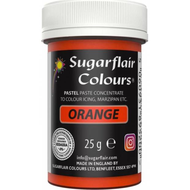 Gelefarben Orange Pastell 25 g