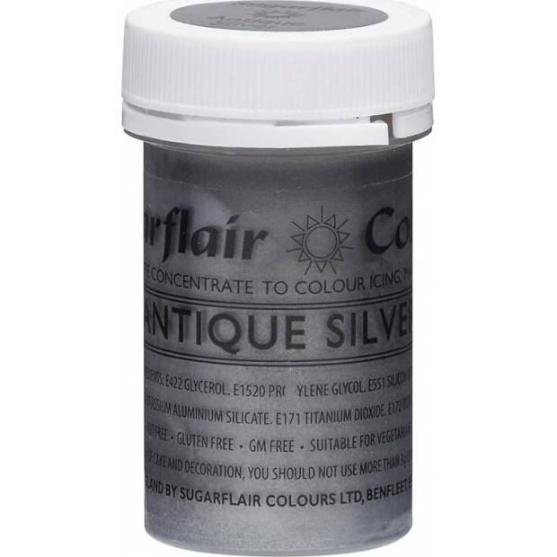 Gelefarbe antique Silber 25 g