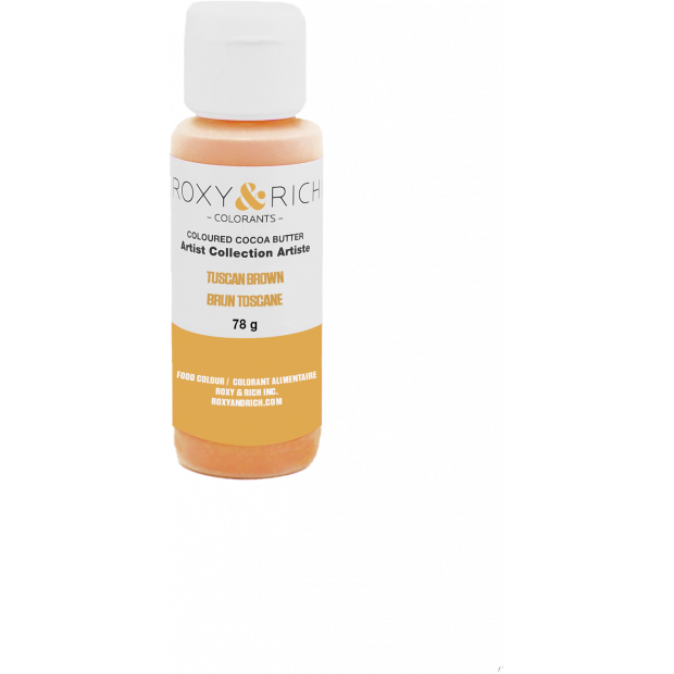 Kakaobutter gefärbt 78g toskanisch braun