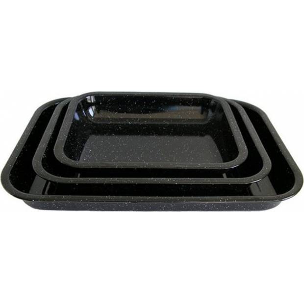 Emaille-Backblech 29 x 23 x 5 cm, hergestellt für BELIS/SFINX