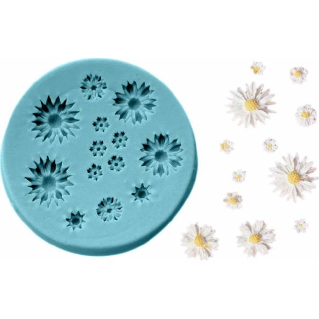 Silikonform - Blumen 8,5cm