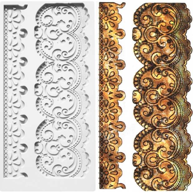 Siliconrandform rustikal