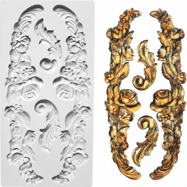 Silikonformen für Ornamente