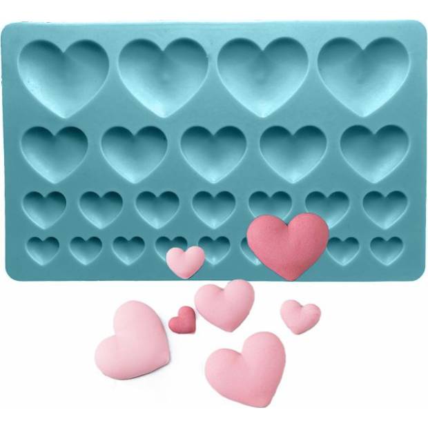 Herzform aus Silikon