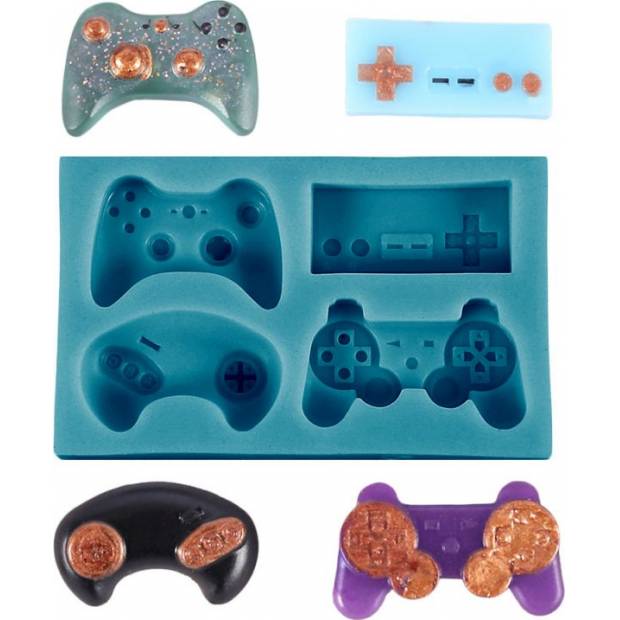 Silikonform Gamer 10x6cm