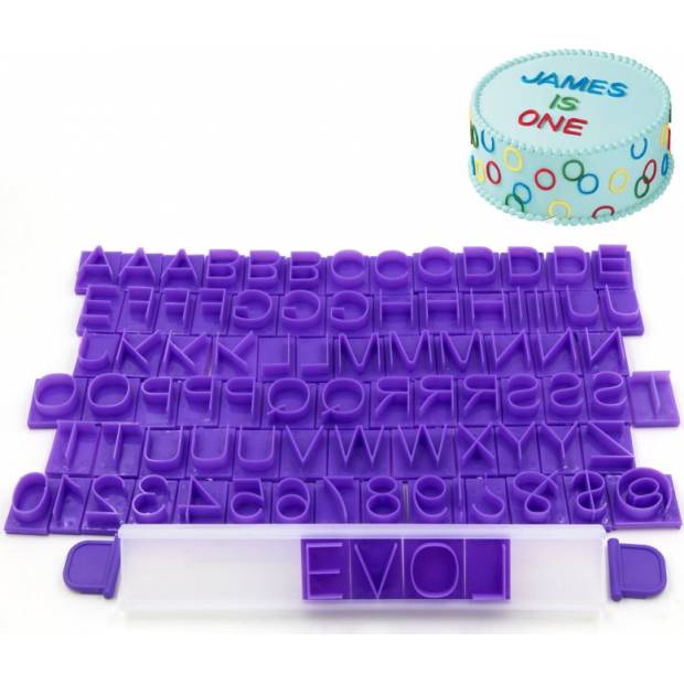 Buchstaben und Zahlen drucken Set