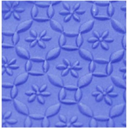 Prägewalze geprägte Blumen 32cm