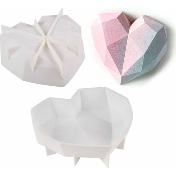 Herzform aus Silikon