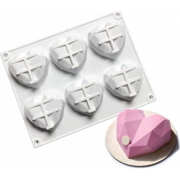 Herzform aus Silikon