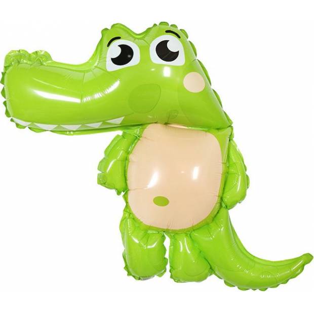 Folienballon Krokodil 59x40 cm