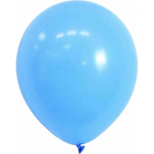 Latexballons hellblau 50 Stück 30 cm