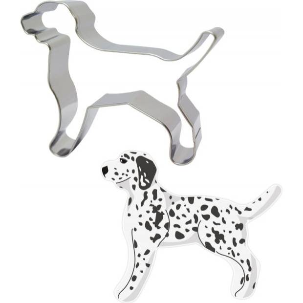 Hund Ausstecher 104x87mm