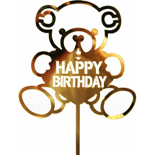 Teddybär Tortenaufleger 10 Stück