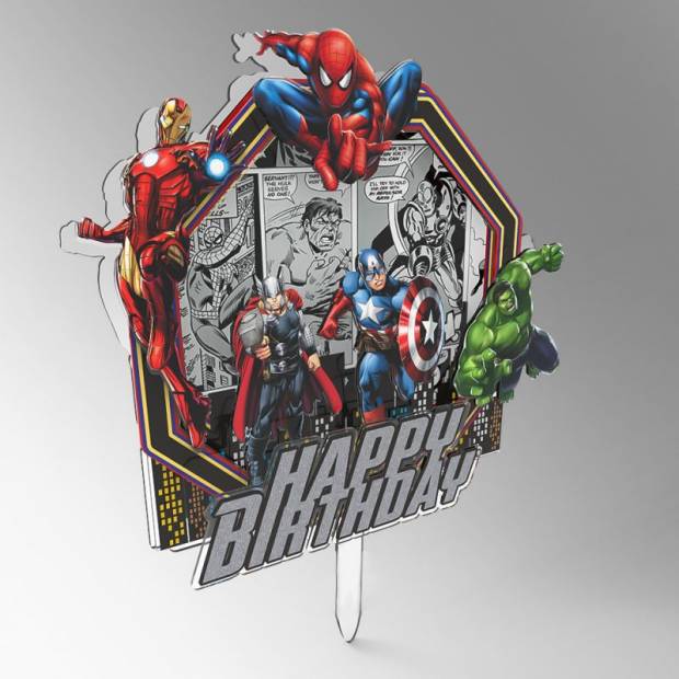 Avengers Tortenaufsatz