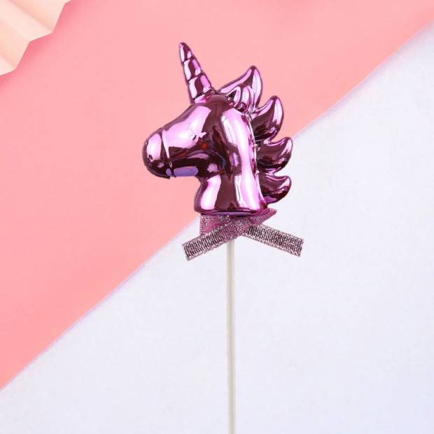 Tortenaufleger rosa Einhorn