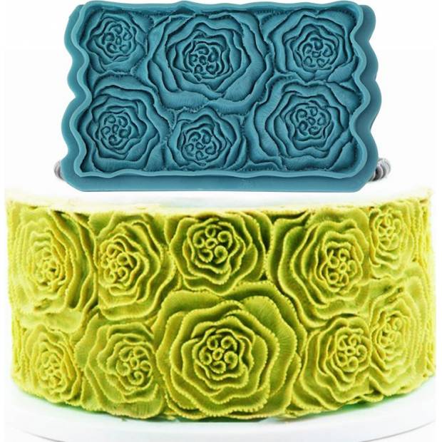 Silikonform für Oberflächen rose 17,5x10,5cm