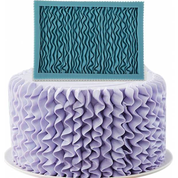 Silikonform für Fransenflächen 15x11cm