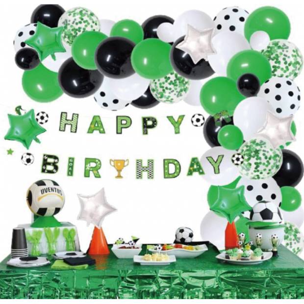 Ballonggirlande Fußball 131 Stück