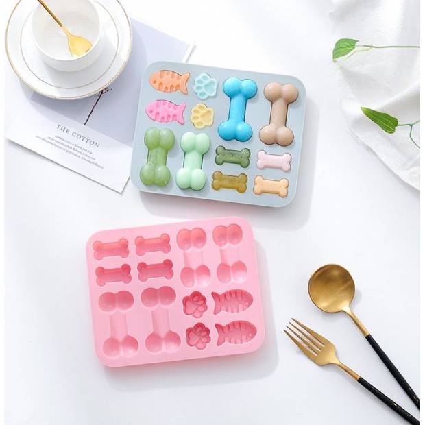 Knochenform aus Silikon