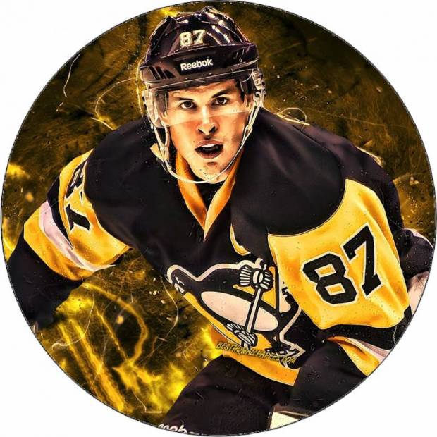 Essbares Papier Sidney Crosby 19,5 cm