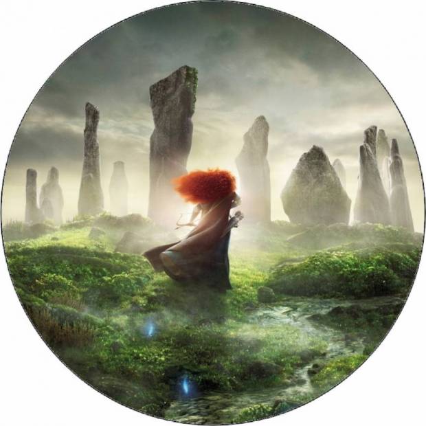 Essbares Papier Prinzessin Rebellin Merida 19,5 cm