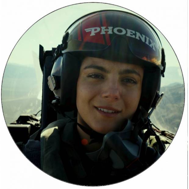 Essbares Papier Top Gun 2 Phoenix 19,5 cm