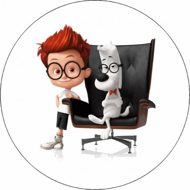 Essbares Papier Die Abenteuer von Mr. Peabody und Sherman 19,5 cm