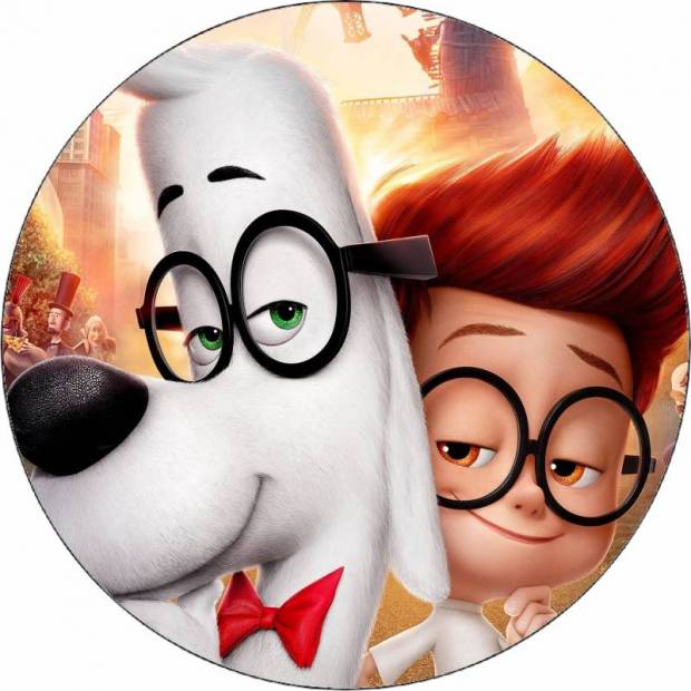 Essbares Papier Sherman und Peabody 19,5 cm