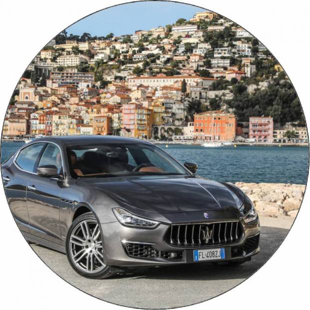 Essbares Papier Maserati 19,5 cm