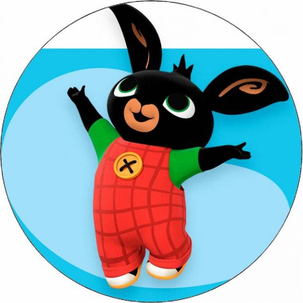 Essbarer Papierhase Bing Hase hüpfend 19,5 cm