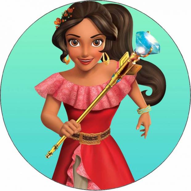Essbares Papier Elena von Avalor 19,5 cm