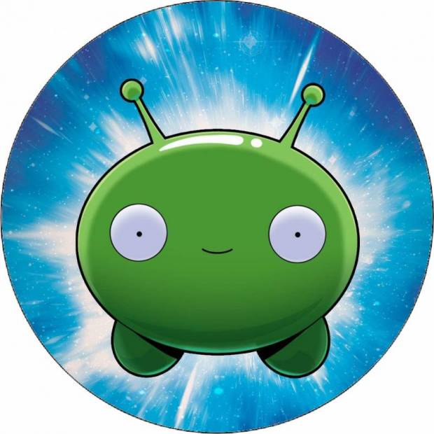 Essbares Papier Final Space Mooncake 19,5 cm