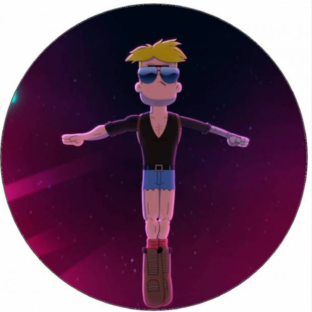 Essbares Papier Endgültiger Abstand Gary 19,5 cm